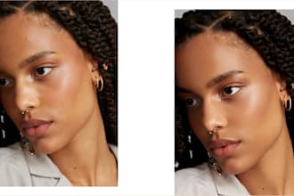 product photo editing and retouching, e commerce photo editing