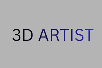a professional 3d artist