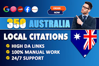 create australia local citations and directory submissions