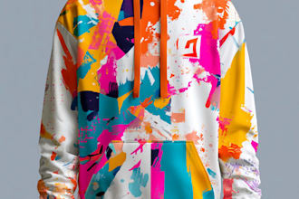 design a streetwear hoodie and tech pack for production