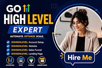 design gohighlevel sales funnel, go high level landing page, ghl website expert