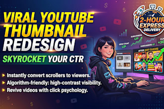 fix your low CTR by redesigning your youtube thumbnail to get more clicks