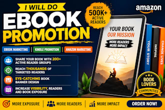 do ebook promotion ebook marketing kindle promotion amazon marketing