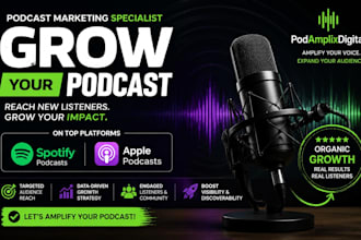 promote your podcast on spotify and apple podcasts