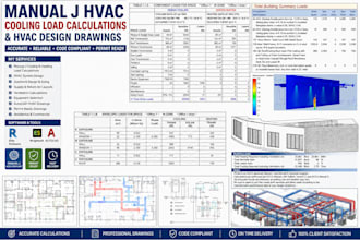 do manual j hvac cooling load calculation and hvac design drawings