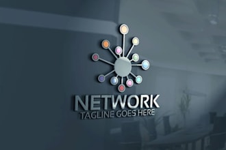 create a modern software and technology logo design