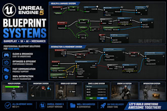 create unreal engine 5 blueprints for your game