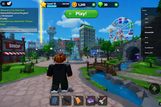 build full game creation, roblox game, roblox map, roblox scripting, roblox gui