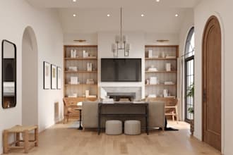 design high end residential interiors