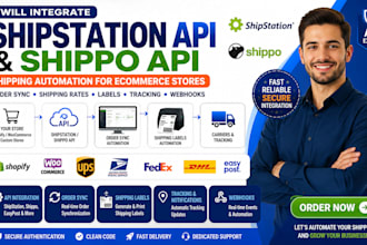 integrate shipstation API shippo API shipping automation for ecommerce stores