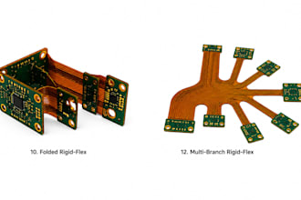 design rigid flex pcb, multilayer pcb, pcb layout and schematic