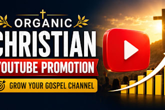 do christian, gospel youtube video promotion