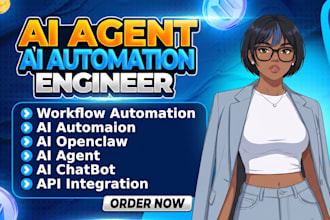 go high level missed call text voicemail follow up ai agent make n8n