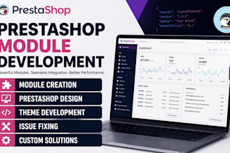 develop prestashop store prestashop module design prestashop expert for you