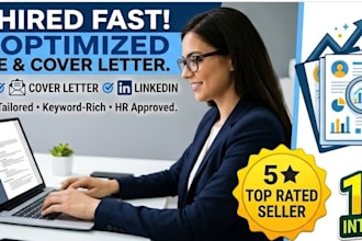 do professional ats resume writing, cover letter, and linkedin