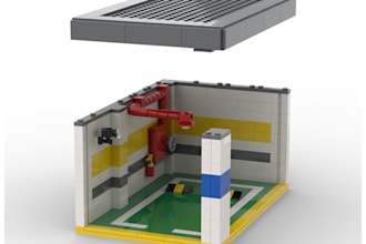 design custom lego speed champions car moc and garage