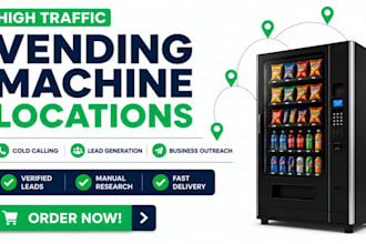 find profitable vending machine locations and placements