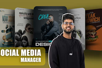 design modern social media posts for your business