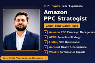 be your expert amazon account manager