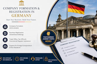 germany company registration, gmbh ug setup, business and vat registration