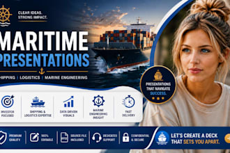 maritime presentation shipping logistics presentation marine engineering expert