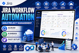 setup jira workflow and automation for saas startups and IT agencies
