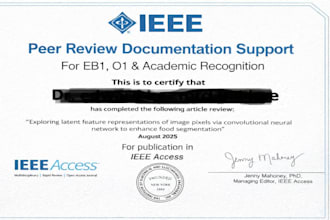 obtain ieee springer or elsevier peer review invite to meet uscis eb1 o1 niw