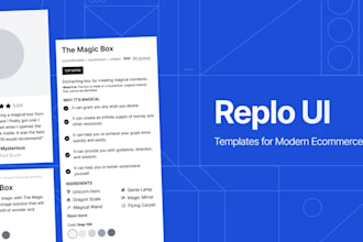 help you with replo landing page