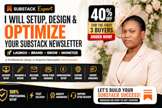 setup substack account design substack newsletter manage