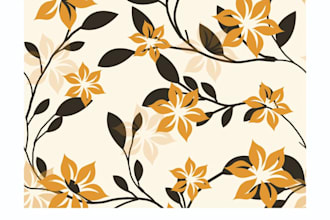 create custom textile print and seamless pattern designs