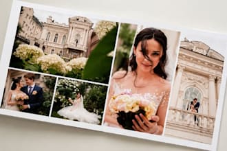 edit design photobook wedding album family photobook catalog lookbook collage