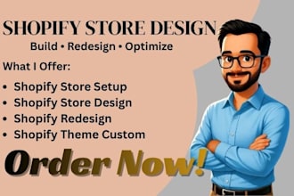 build shopify store, shopify dropshipping, shopify development