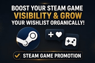 do steam game promotion, steam game wishlist, steam game marketing steam review