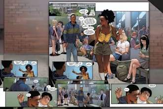 draw comic book illustration comic graphics novel nsfw comic comic artist