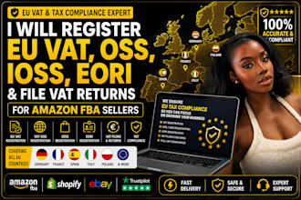 register eu vat, oss, ioss, eori and file vat returns for amazon fba sellers