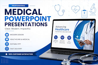 design professional medical and health care powerpoint presentation