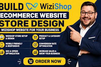 build wizishop ecommerce website store design wizishop website for your business