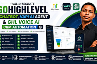 integrate gohighlevel chatbot vapi ai agent and ghl voice ai crm automation