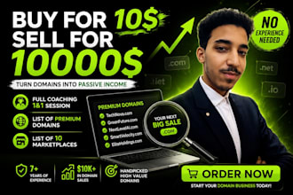 provide a list of premium domain names for resale profis passive income