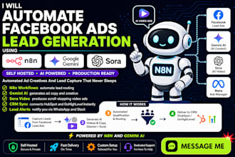 automate your facebook ads lead generation n8n meta ads crm whatsapp follow ups