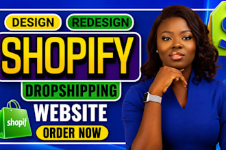 build shopify store, shopify store design, shopify redesign design shopify store