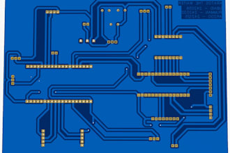 make pcb design and pcb layout, gerber files and boms