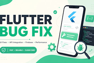 fix flutter bugs, UI issues, API integration and errors
