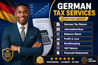 german tax advisor,jahresabschluss, steuerberater, balance sheet profit and loss