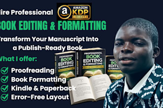 do KDP book editing kindle paperback formatting for amazon kdp book formatting