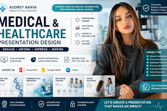 design medical healthcare powerpoint presentation cllinical slides pitch deck