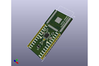 design esp32 pcb design, hardware design, stm32 iot, gerber files in kicad