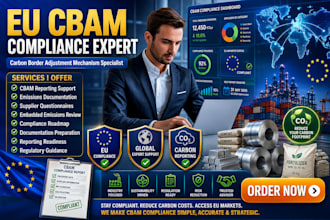 prepare eu cbam compliance reporting and emissions documentation