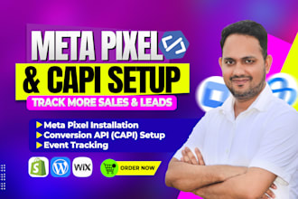setup meta pixel and conversion API for accurate tracking