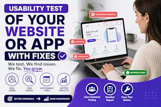 qa review and test ios app, website review, and android app user experience